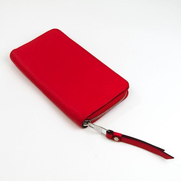 Louis Vuitton Monogram Emplant Zippy Wallet Red - Picture 2 of 4